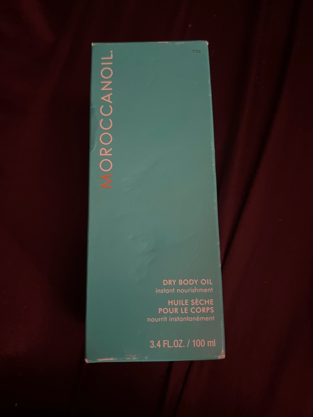 Moroccanoil Dry Body Oil - Turquoise Box